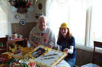 Sheleatha's graduation reception