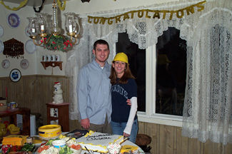 Sheleatha's graduation reception