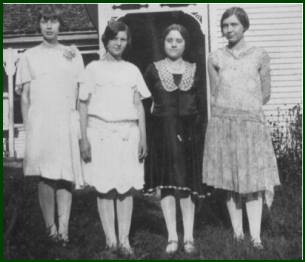 Miss Gilkinson, Carrie Razor, Maude razor & Miss Gilkinson